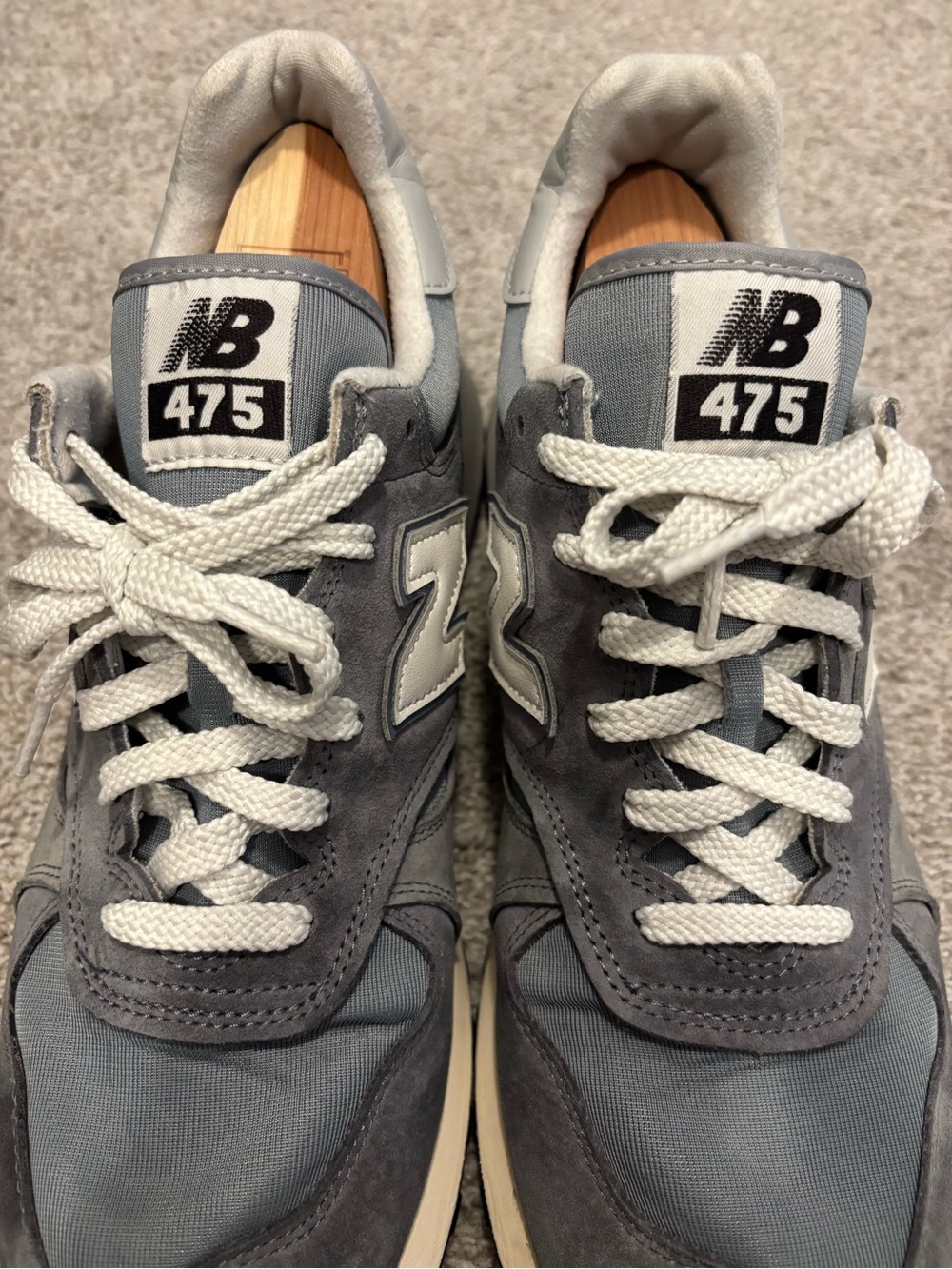 New Balance - Rare 475 - Grey / Grey Blues - Picture 9 of 10